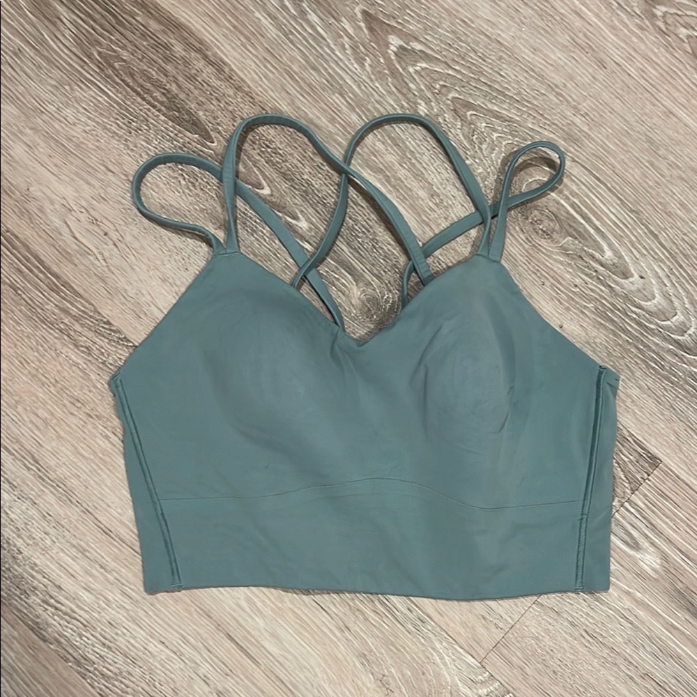 Lululemon Teal Strappy Bralette